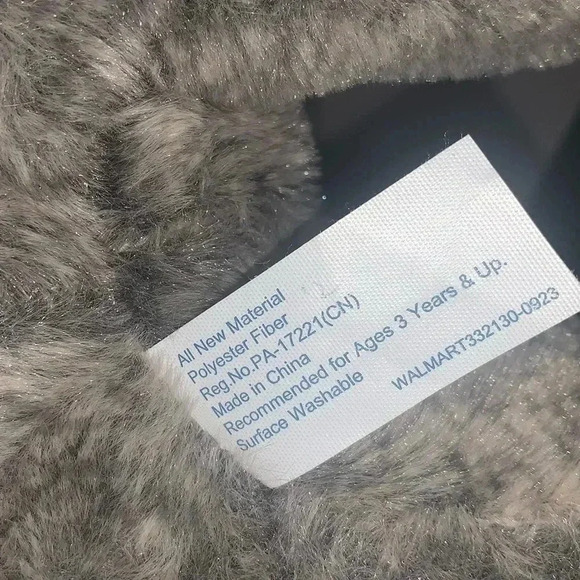 Way To Celebrate Plush 10inch Medium Soft Bunny Grey - Picture 2 of 5